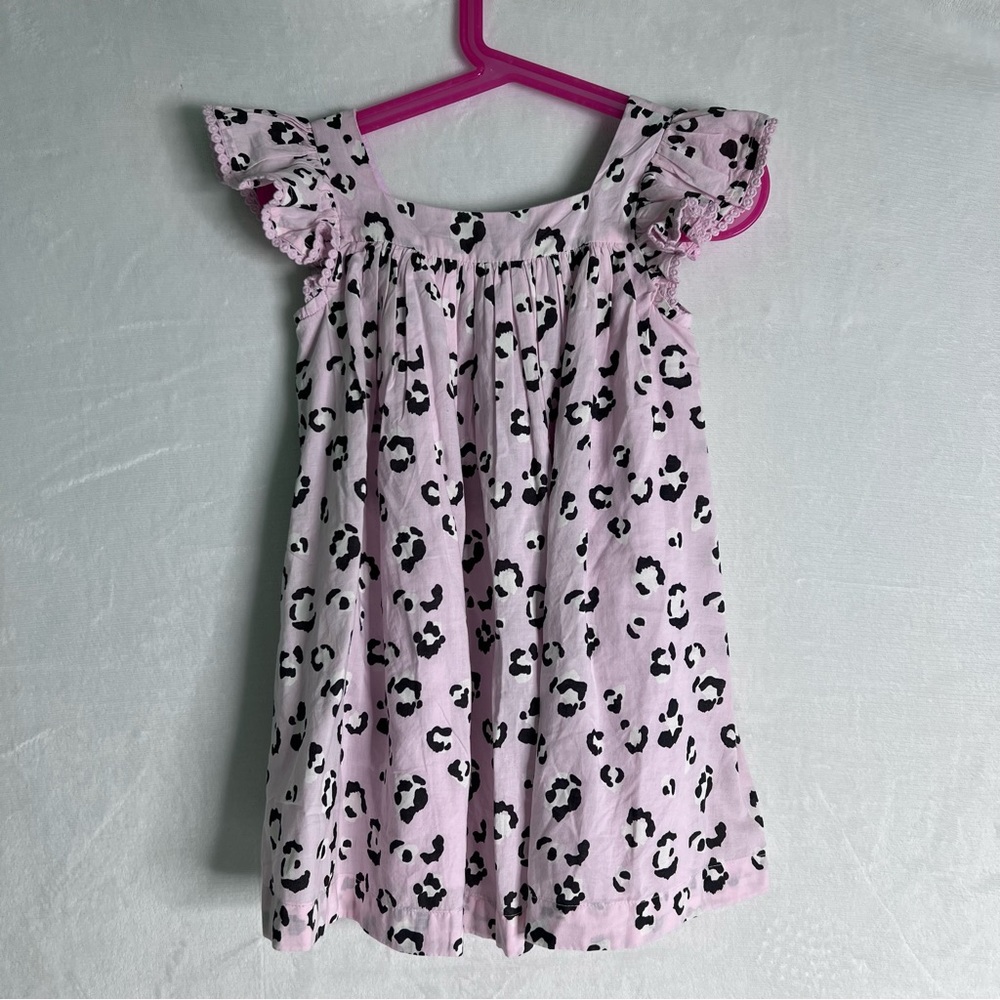 TUCKER + TATE DRESS IN PINK SNOW WILD CHEETAH PRINT SIZE 2